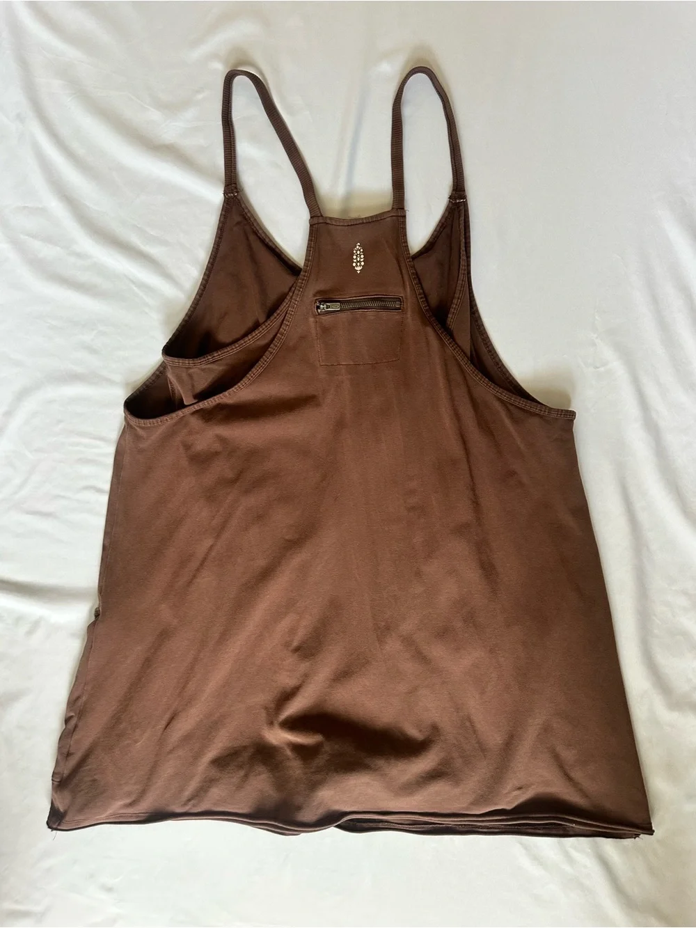 Free People Hot Shot Mini Dress Chocolate Brown